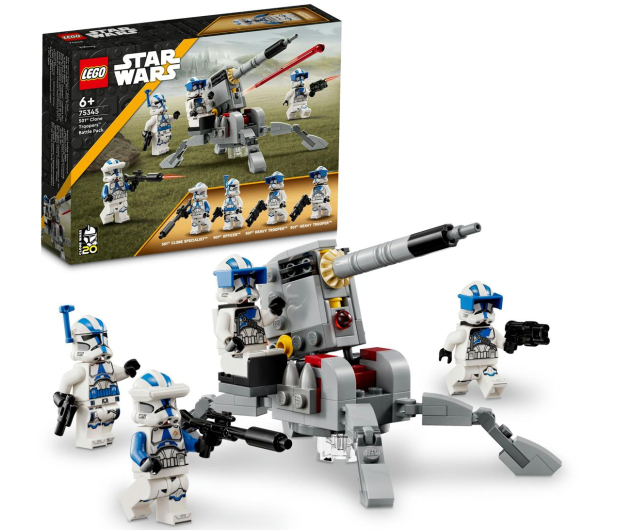 LEGO Star Wars 75345 Zestaw bitewny żołnierze klony z 501. legion - 1091282 - zdjęcie 9